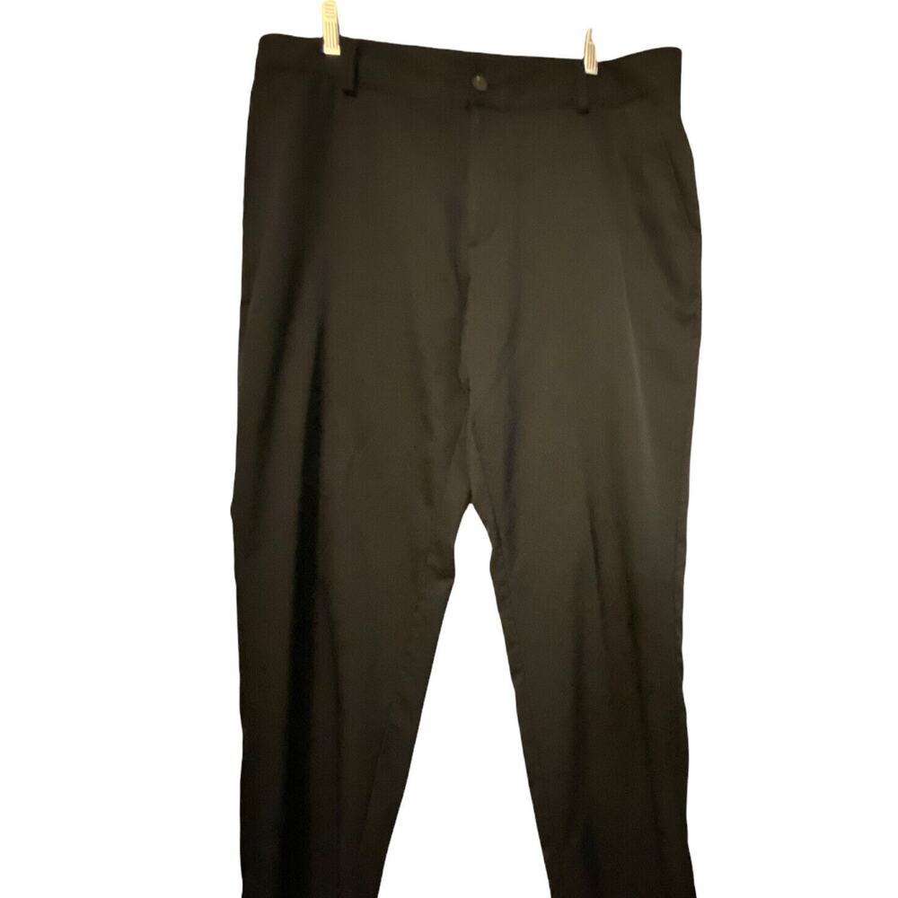 Adidas Climalite Mens Size 38X32 Casual Athleisure Golf Pants Black